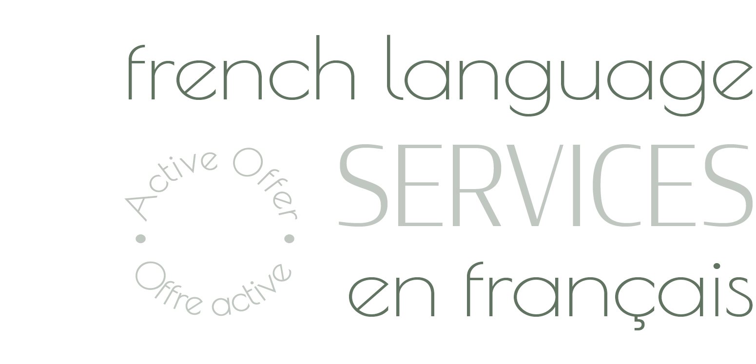 French language services logo