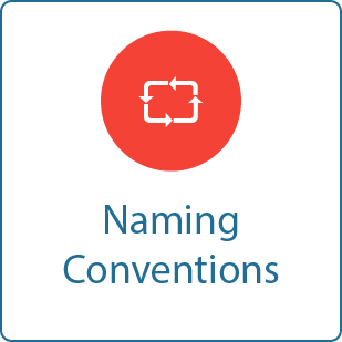 button to access naming conventions