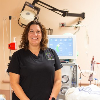 Tanya Blatz, dialysis nurse